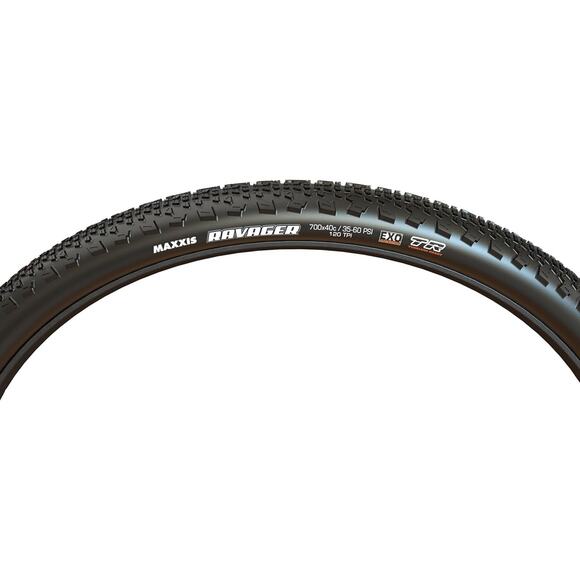 MAXXIS Ravager Dual Compound, 700x40C EXO, SilkShield Tubeless, Aggressive Tread - Picture 3 of 5
